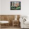 Stupell Industries Fox in Forest Trees Floater Framed Canvas Wall Art Design by Adam Swanson